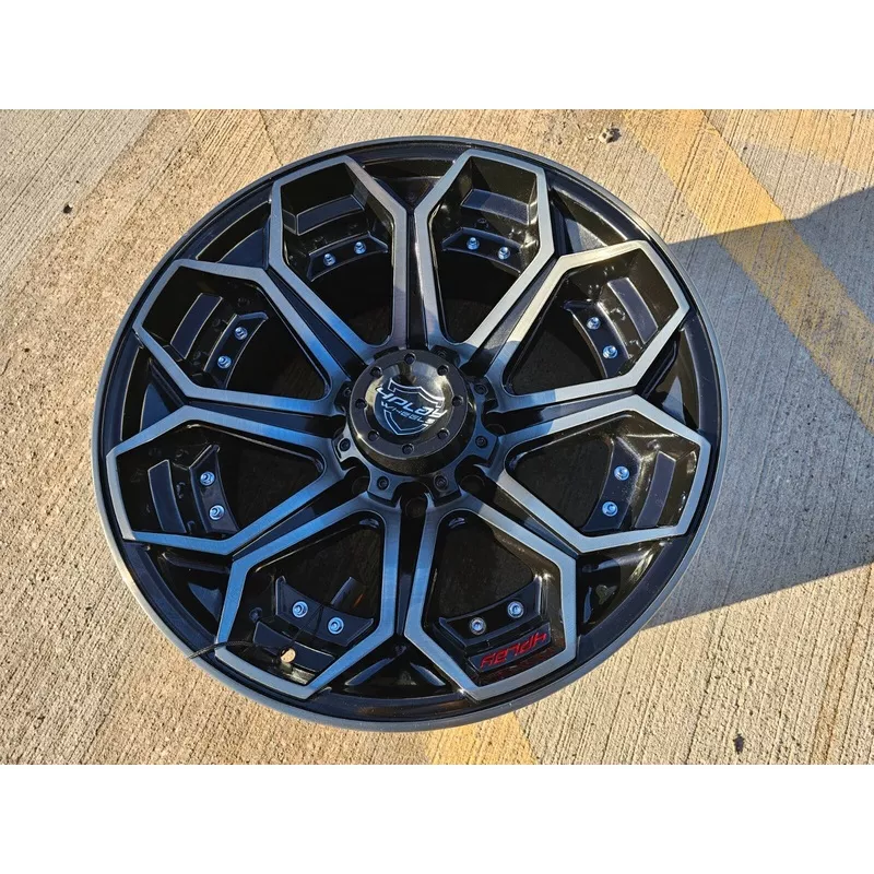 (1) 20×10 4play 4P80Rwheel rim 8×165 NEW ET -24 Chevy GMC Ram 2500 3500
