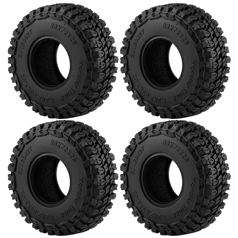 1.3″ Tires for 1/24 & 1/18 Rock Crawler TYPE E