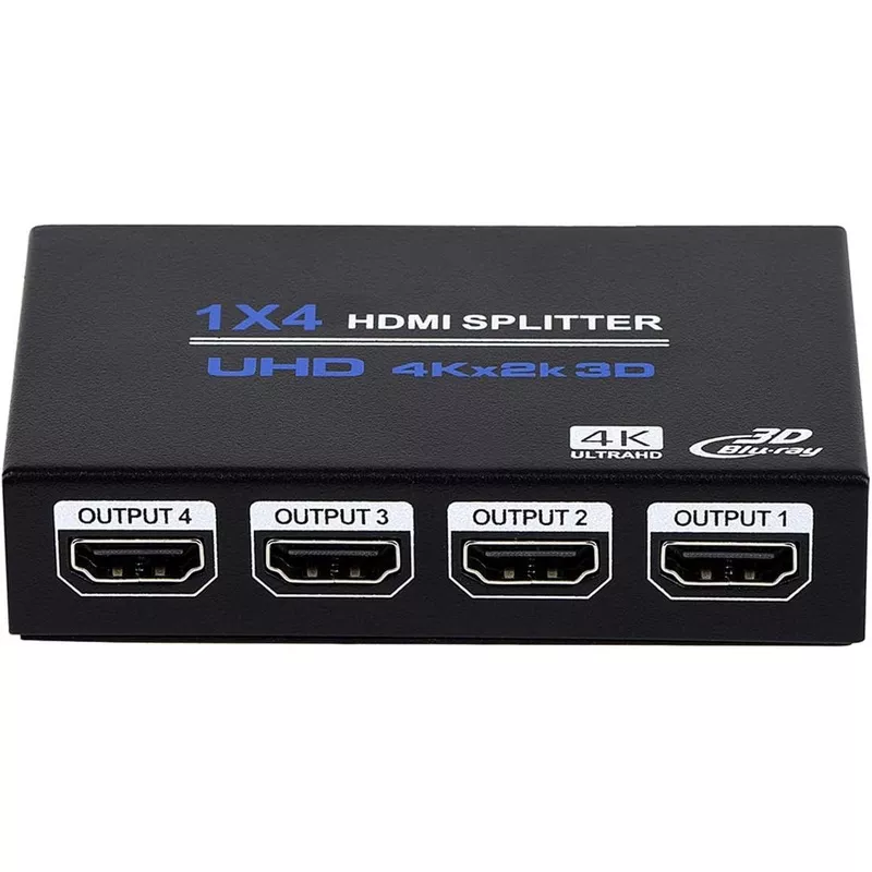 1×4 HDMI Splitter, 1 in 4 Out