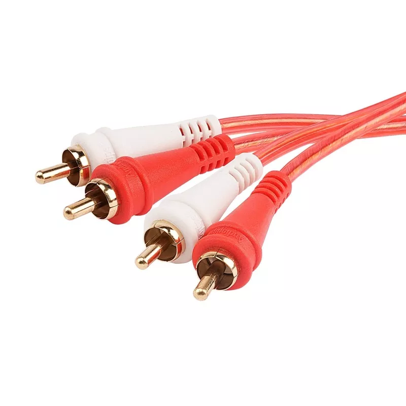 1.5FT Oxygen Free RCA Audio Cable (BMV-G-1.5), 10-Pack (10 Individual Cables)