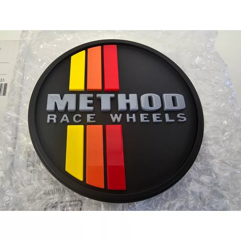 (1) Method YOR CP-YOR107S Heritage Toyota Stripe snap in center cap