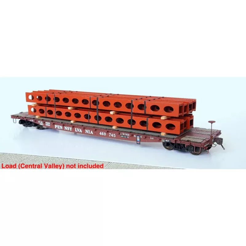 1009-00 PRR F41 Flatcar – HO Scale