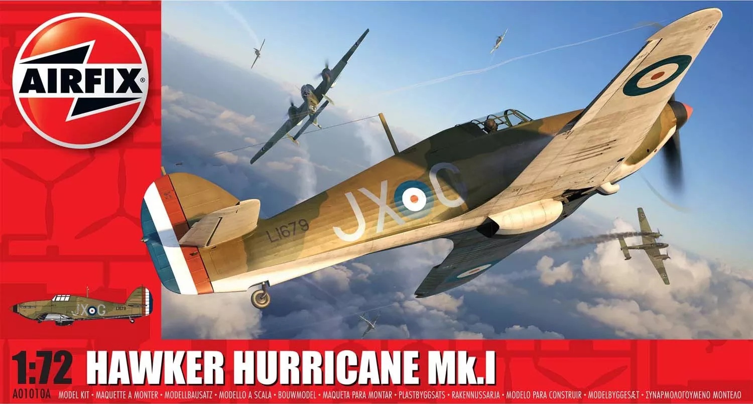 1010A AIRFIX 1/72 Hawker Hurricane Mk.I