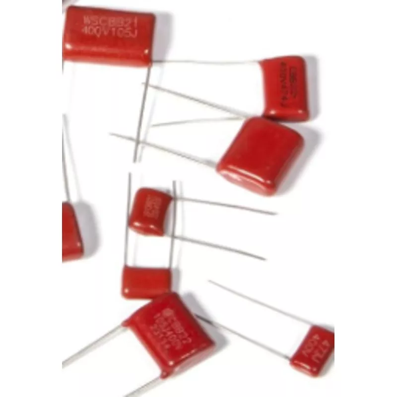 104 Polyester Film Capacitor0.1F 100V Radial Lead (100nF)