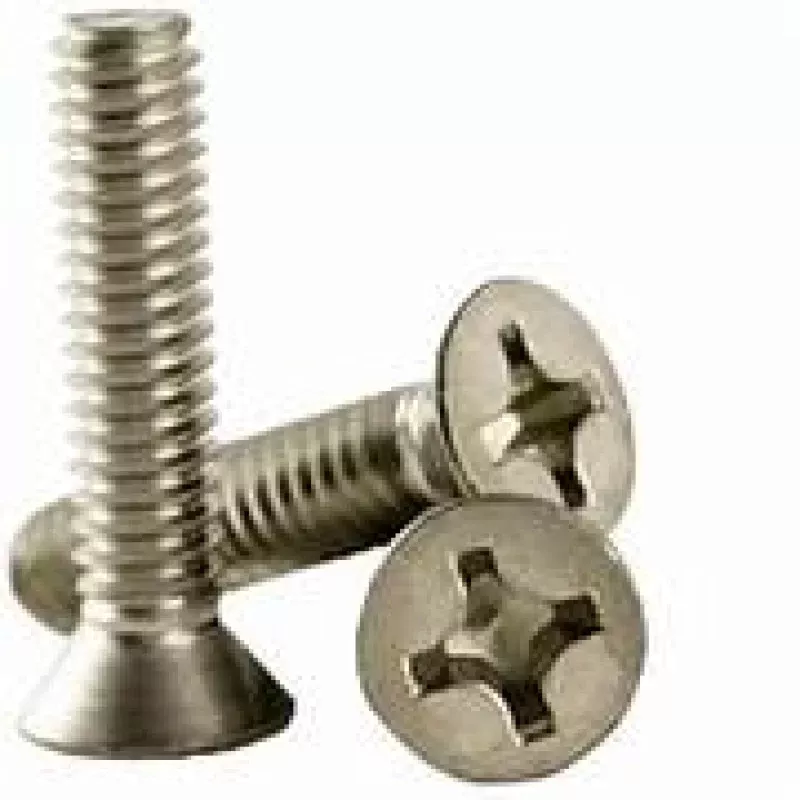 #2-56 Machine Screws (10) – Phillips Flat Head