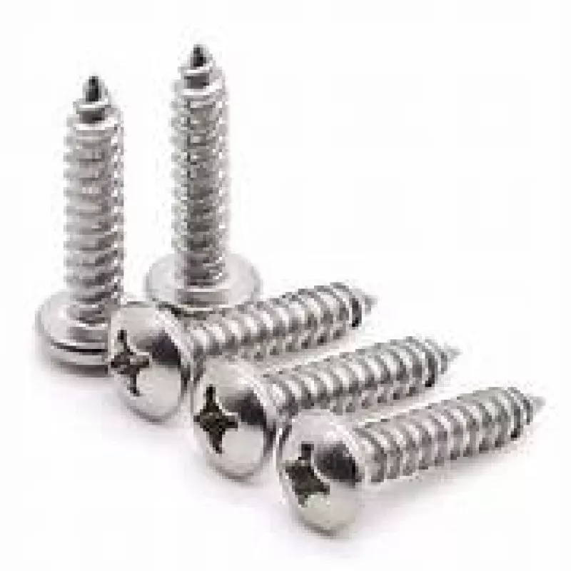 #2 Self Tapping Screws (10) – Phillips Pan Head
