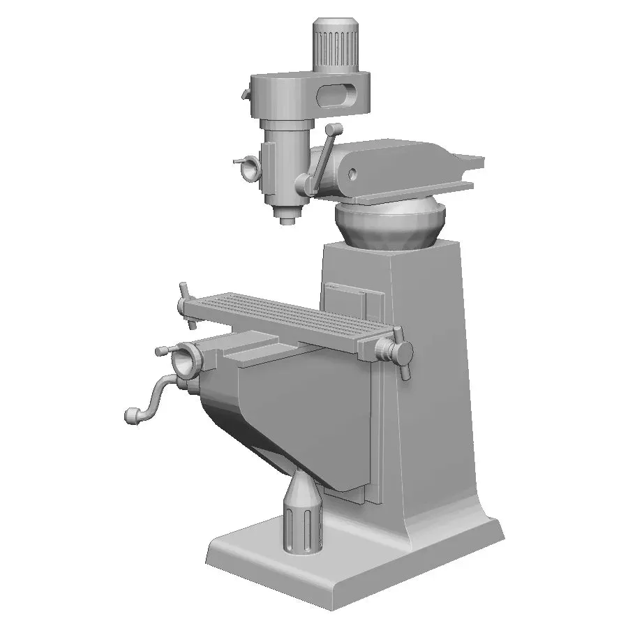 27109-076 OO Gauge Workshop Details – Turret Mill