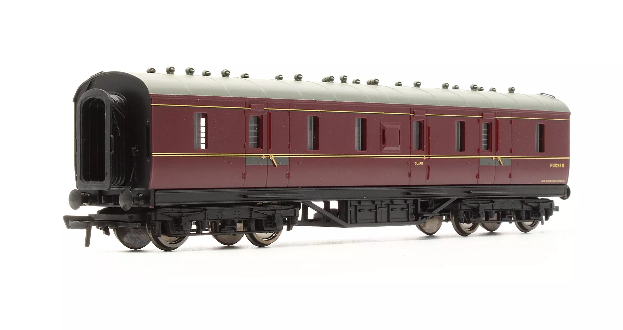 34-325B Pre-Owned 50ft Parcels Van BR Maroon ‘M31248M’
