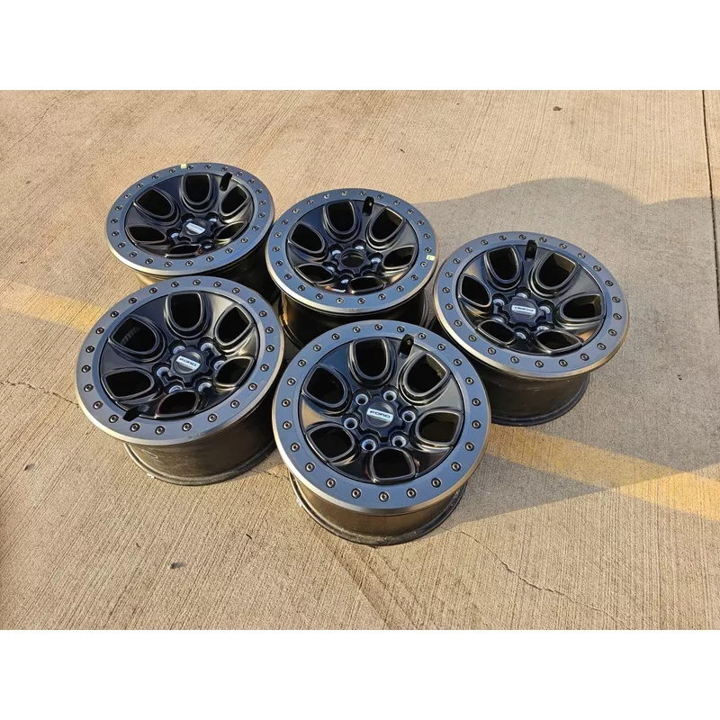 (5) 17″ Ford F-150 Raptor OEM BEADLOCK rims wheels 10459 95210 NEW