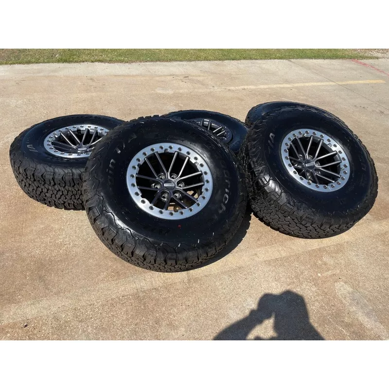 (5) 17″ Ford F-150 Raptor OEM rims wheels TRUE BEADLOCK 96450 Expedition BFG 37″