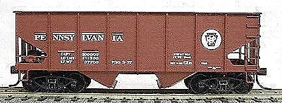 Accurail 2556 HO Scale USRA 55 Ton 2 Bay Open Hopper Kit Pennsylvania PRR No #s