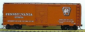 Accurail 3503 HO Scale AAR 40′ Boxcar Kit Pennsylvania “Shadow Keystone” PRR