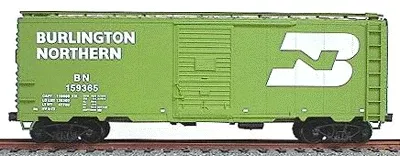 Accurail 3515 HO Scale 40′ AAR Boxcar Kit Burlington Northern BN