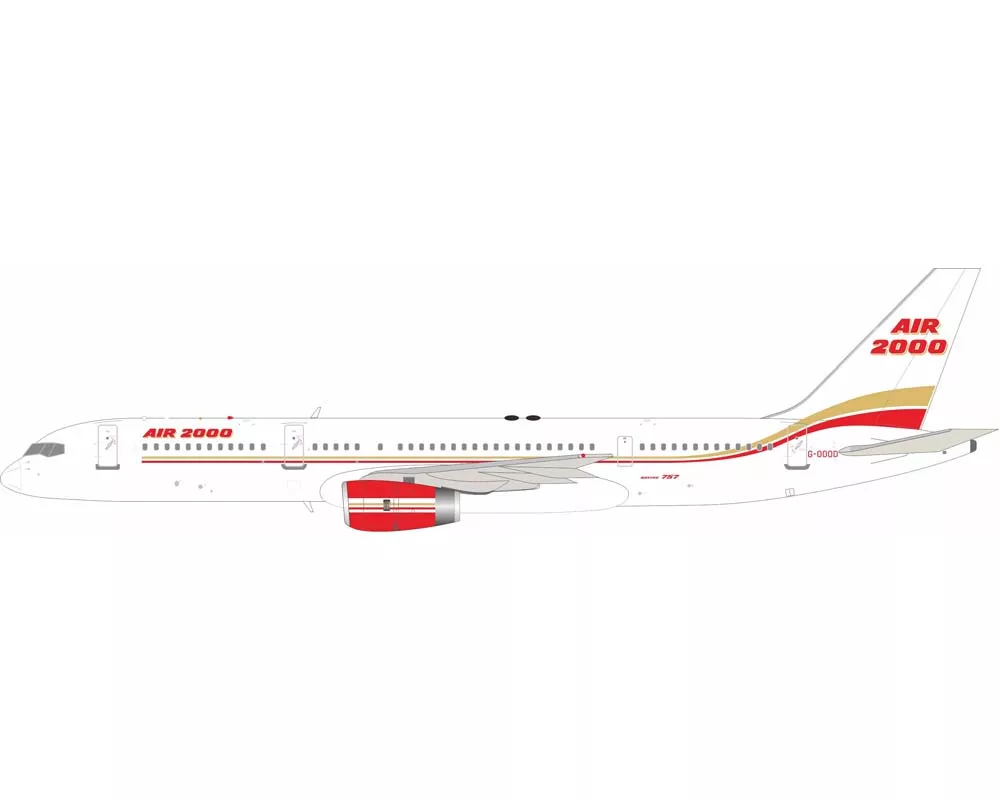 Air 2000 B757-200 w/stand G-OOOD 1:200 Scale Inflight IF7521023A