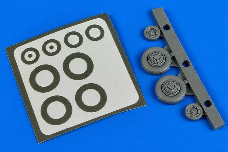 Aires 7304 1/72 F100 Wheels & Paint Masks