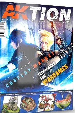 AK Interactive AK2 Aktion Wargame Magazine Issue 2: Techniques for Wargames