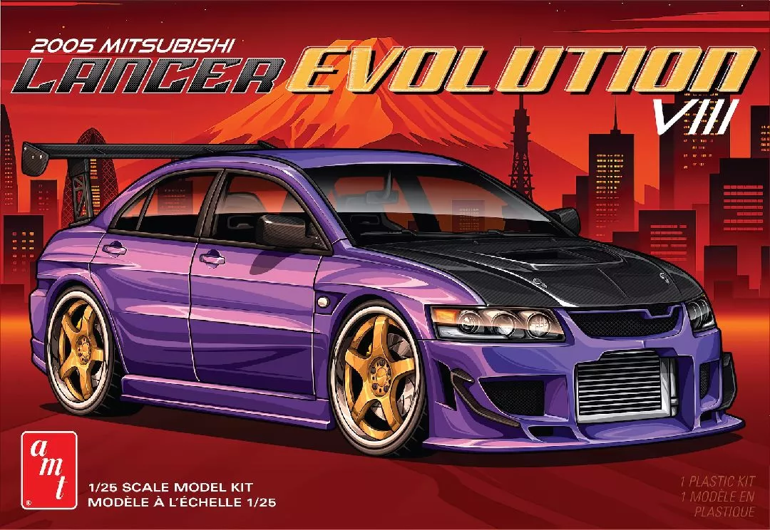 AMT 1/25 1995 Mitusbishi Lancer Evo (Level 2)