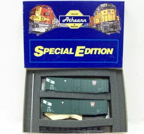 Athearn 2313 HO Scale 50' Boxcar GAEX/PRR (Blue Box Kit)