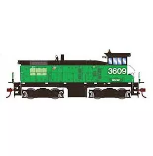 Athearn 86741 HO Scale EMD SW1000 (ex-BN Patched) BNSF 3609