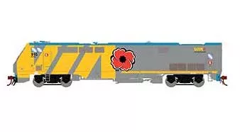 Athearn Genesis G81233 HO Scale P42DC Diesel VIA "Poppy" 916