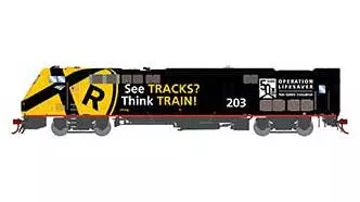 Athearn Genesis G81237 HO Scale P42DC Diesel Amtrak “Operation Lifesaver” 203
