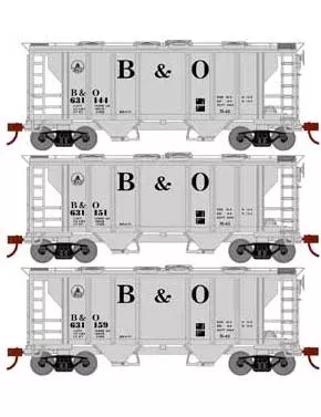 Athearn HO Scale 15414 PS-2 2003 Covered Hopper Baltimore & Ohio B&O