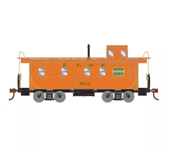 Athearn RTR 74035 HO Scale Cupola Caboose Elgin, Joliet and Eastern EJ&E 503