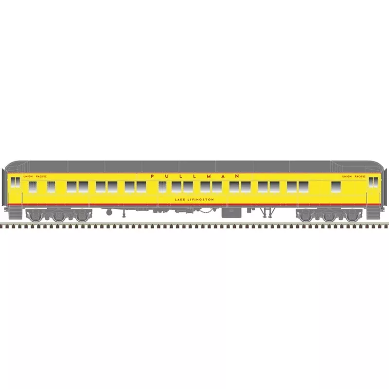 Atlas 20006419 HO Scale PS 10-1-2 Sleeper Union Pacific “Lake Caillou”