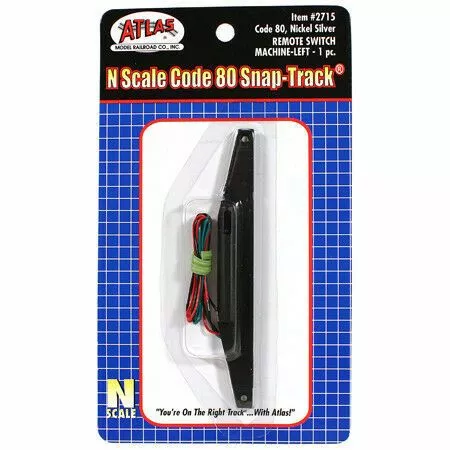 Atlas 2716 N Code 80 Remote Switch Machine – Right