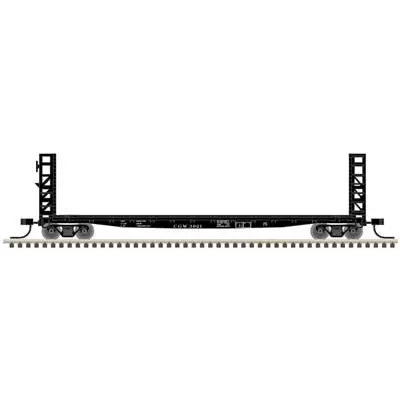 Atlas 50005795 N Scale GSI-GSC 48′ Bulkhead Flatcar – Ready to Run – Master(R) –