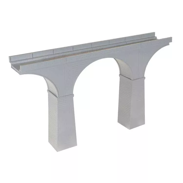 Atlas 70000225 HO Scale Single Track Cut Stone Viaduct Kit