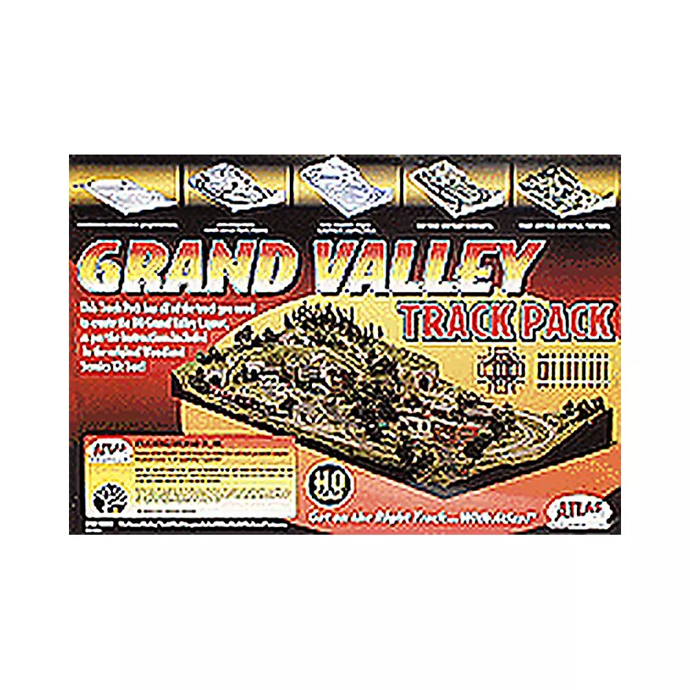 Atlas Model Railroad 589 HO Scale Grand Valley Track Pack — For Woodland Scenics Grand Valley Layout (#785-1483, Sold Separately)