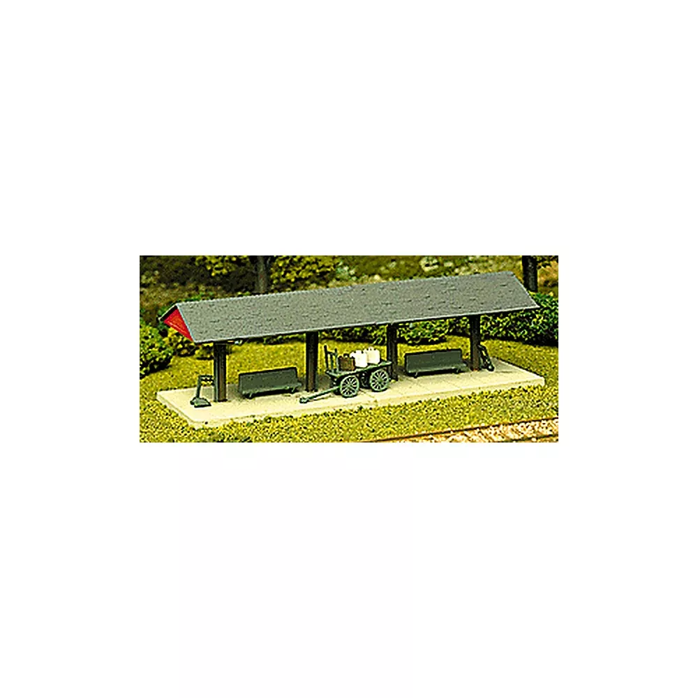 Atlas Model Railroad 707 HO Scale Station Platform – Kit — 2-1/8 x 6-1/2″ 5.4 x 16.3cm