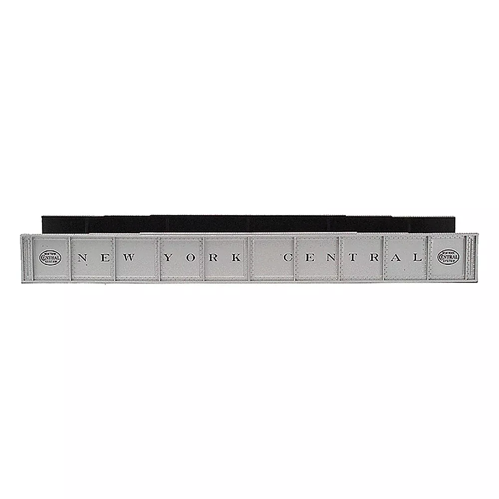 Atlas Model Railroad 891 HO Scale Decorated Plate Girder Bridge w/Code 100 Track — New York Central (silver, black)