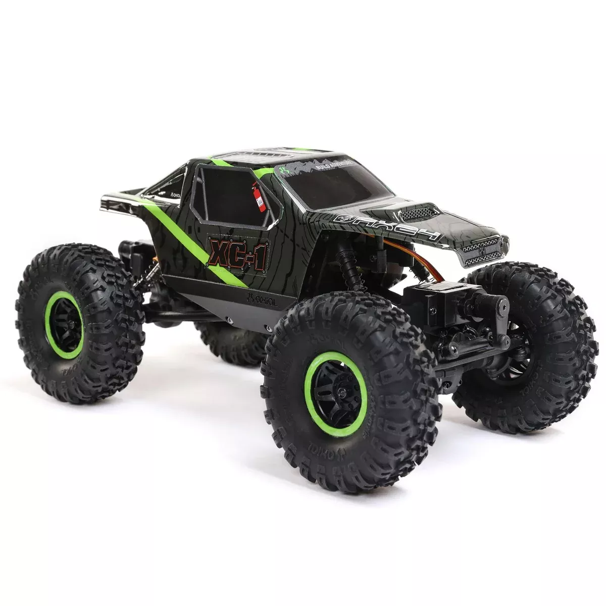 Axial AXI00003T1 AX24 XC-1 1/24 4×4 AWS (All Wheel Steer) Crawler – Green
