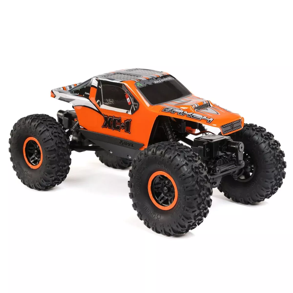 Axial AXI00003T2 AX24 XC-1 1/24 4×4 AWS (All Wheel Steer) Crawler – Orange
