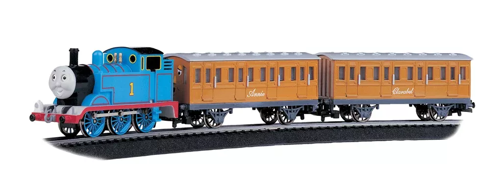 Bachmann 00642 HO Scale Thomas the Tank Engine Annie and Clarabel Train Set