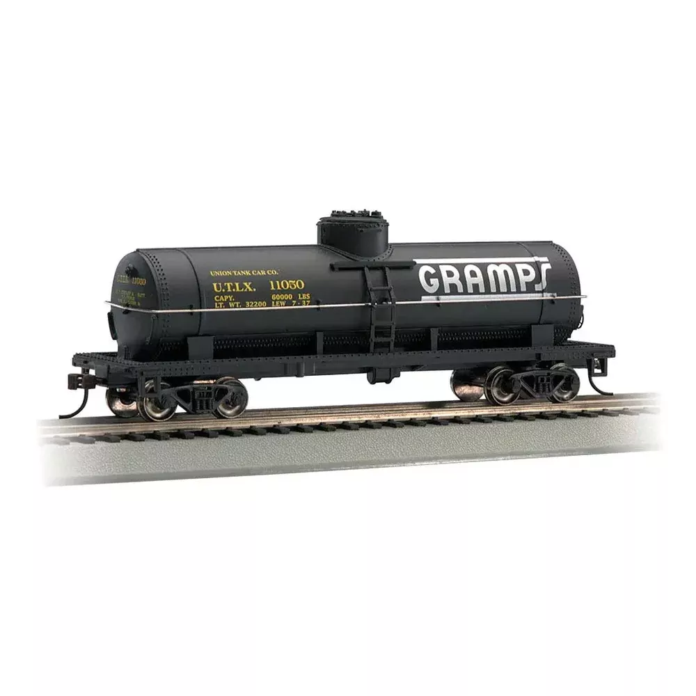 Bachmann 17804 HO Scale 40' Single-Dome Tank Car Gramps UTLX #11055