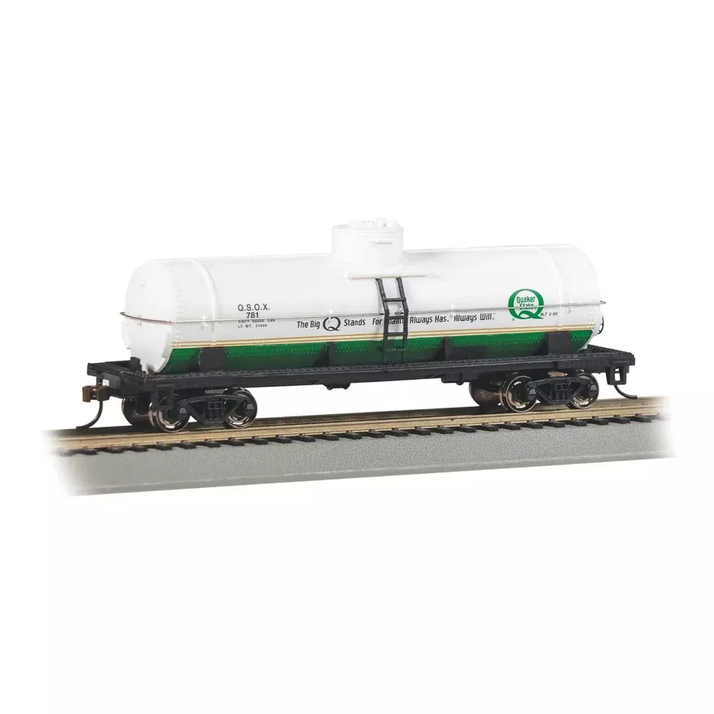 Bachmann 17810 HO Scale 40' Single-Dome Tank Car Quaker State 781