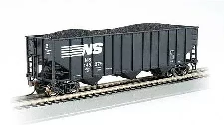 Bachmann 18740 HO Scale Silver Series Bethlehem Steel 3-Bay 100-Ton