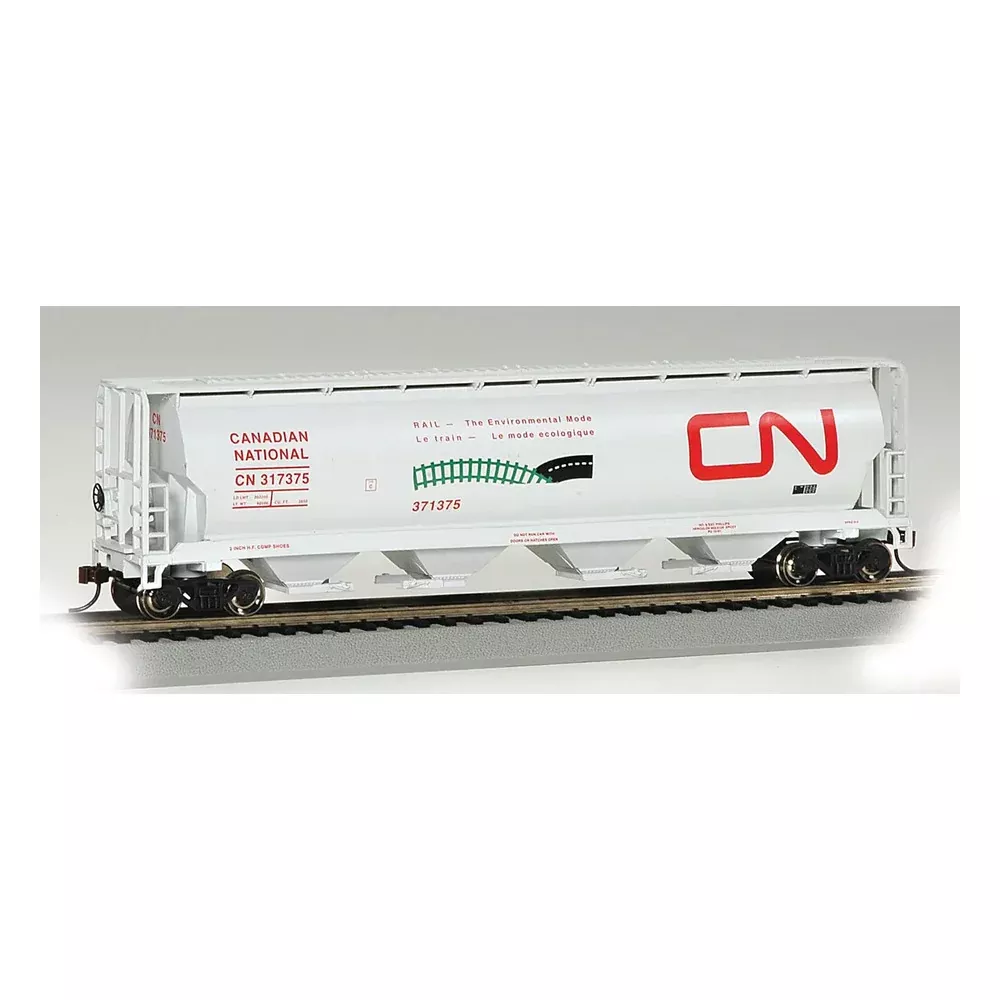 Bachmann 19132 HO Scale Silver Series Canadian Cylindrical 4-Bay