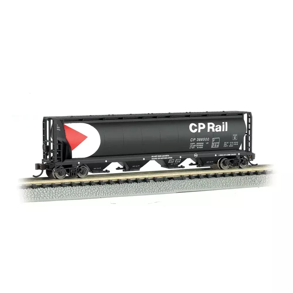 Bachmann 19177 N Scale Silver Series Canadian Cylindrical 4-Bay Grain