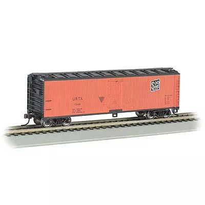 Bachmann 19802 HO Scale 40' Wood Reefer - Ready to Run - Silver Series(R) -- Union Refrigerator Co/Soo Line URTX (yellow, black)