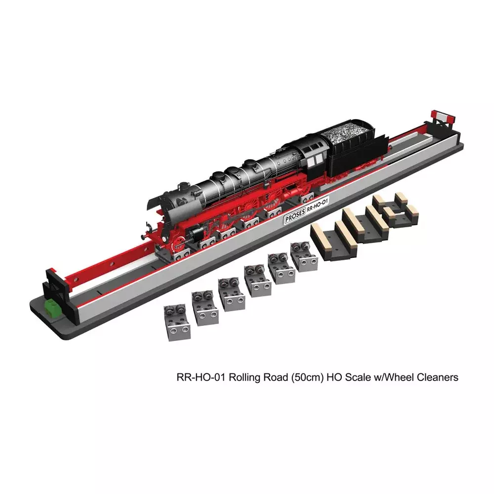 Bachmann 39024 HO Scale Rolling Road Includes Rollers & Wheel