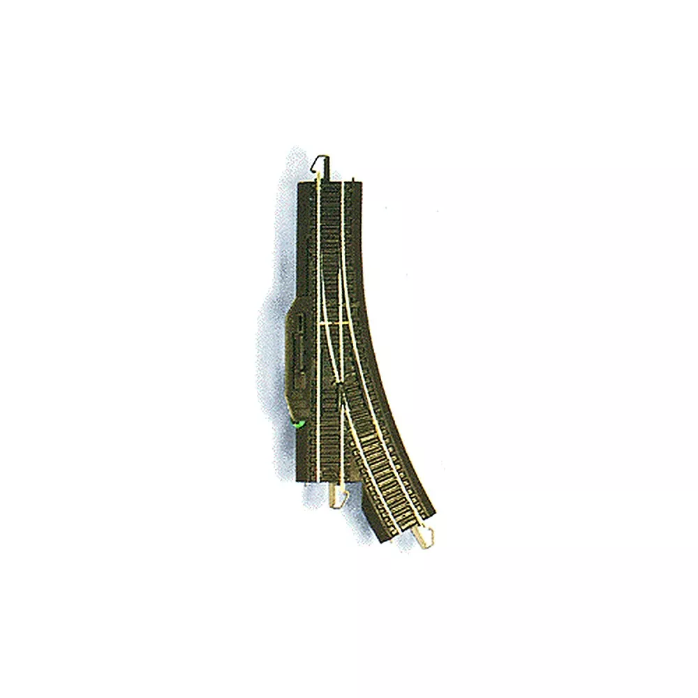 Bachmann 44461 HO Scale E-Z Track Remote-Control Turnout Steel Rail E-