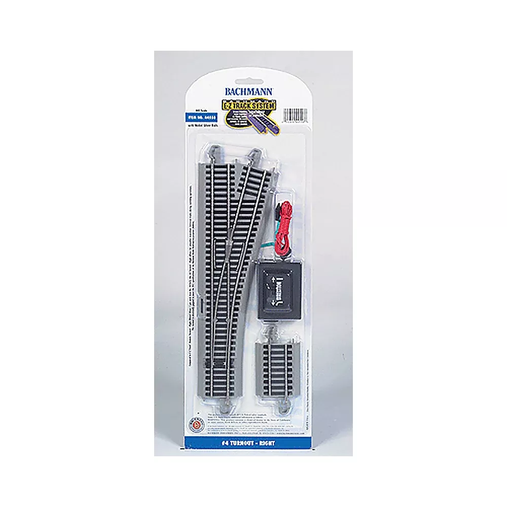 Bachmann 44558 HO Scale E-Z Track E-Z Track Nickel Silver Gray
