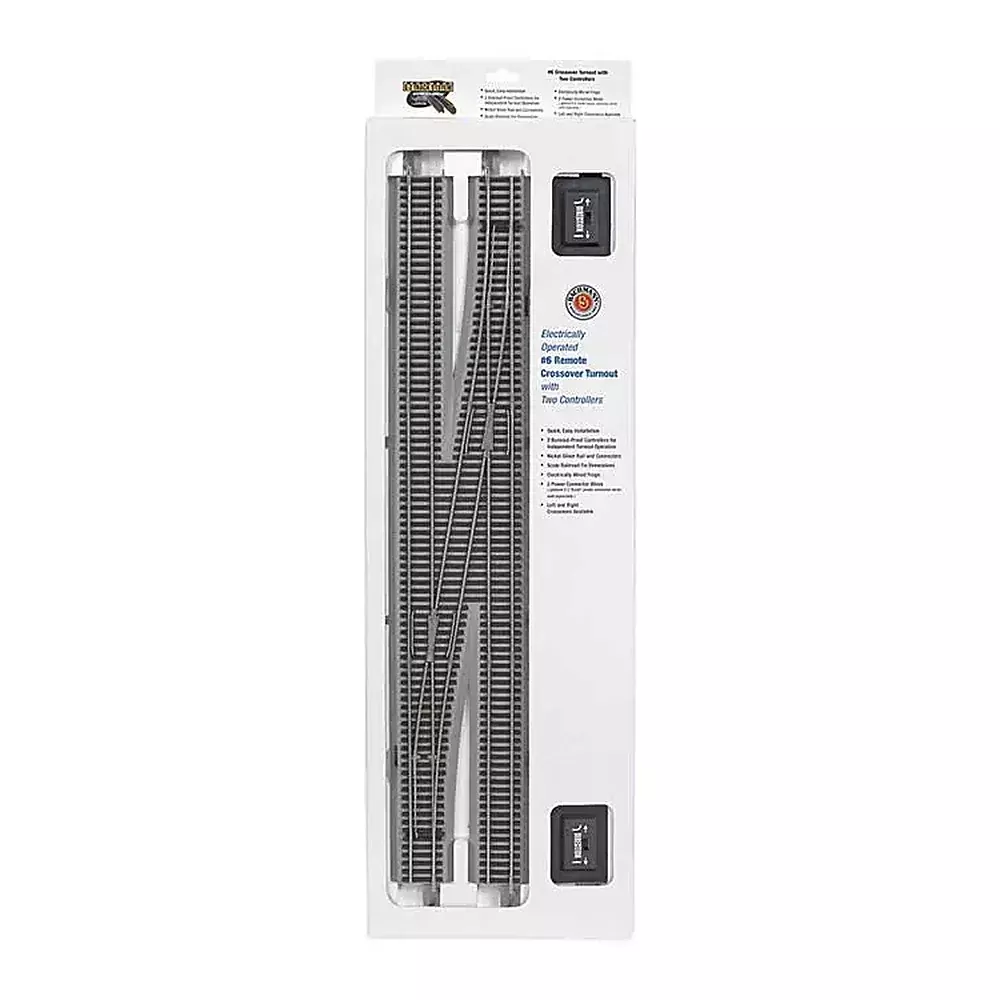 Bachmann 44576 HO Scale E-Z Track E-Z Track Nickel Silver Gray