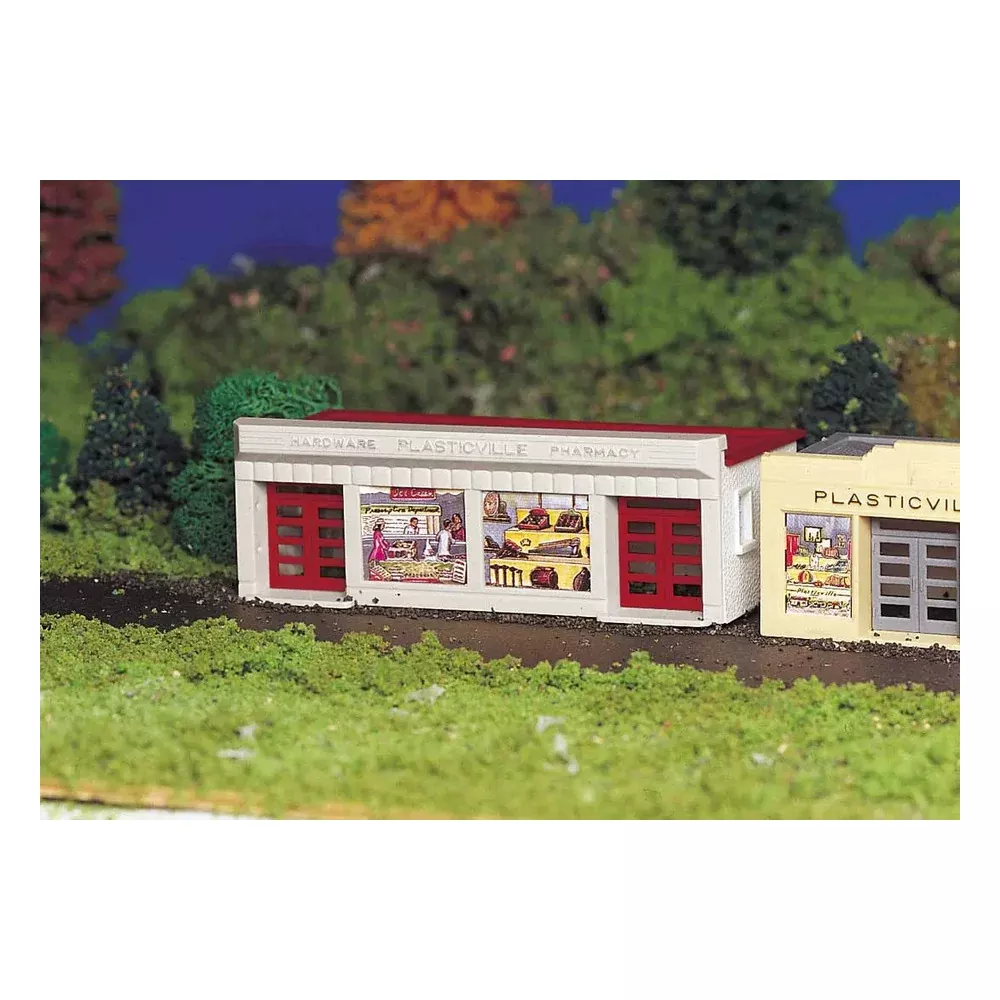 Bachmann 45147 HO Scale Plasticville USA Hardware Store