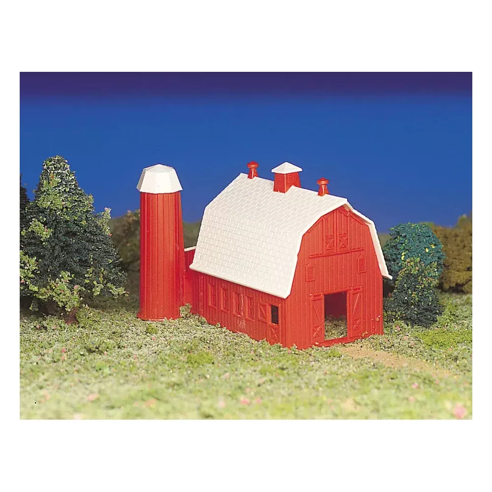Bachmann 45151 HO Scale Plasticville USA Barn