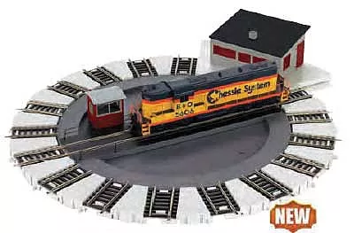 Bachmann 46298 HO Scale E-Z Track DCC-Equipped Turntable